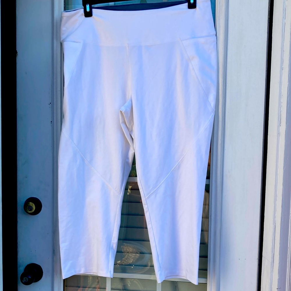 Women with Control White Pants Sz XL